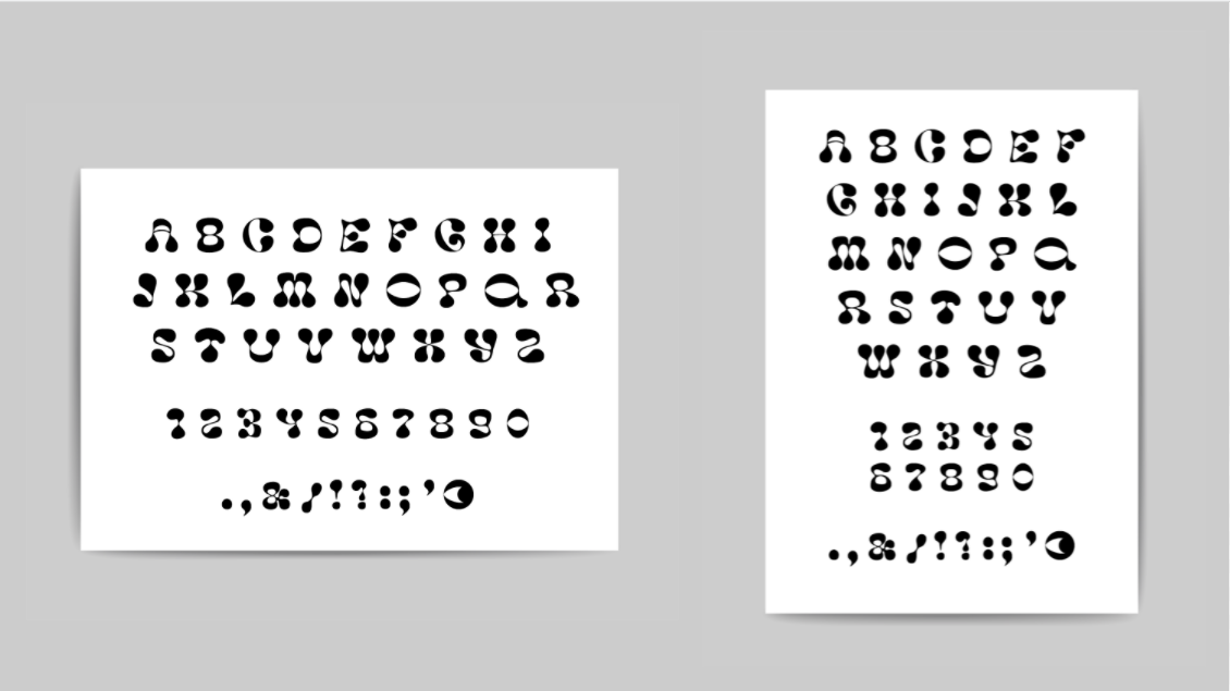WR Typeface Design